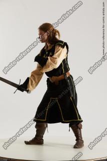 Vinga Medieval Pose With Sword